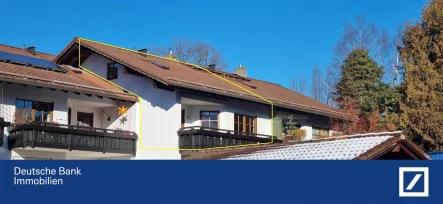 Ansicht_Wohnung_markiert - Wohnung kaufen in Garmisch-Partenkirchen - Renovieren, einziehen, wohlfühlen