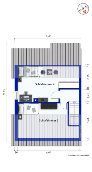 Grundriss Dachgeschoss