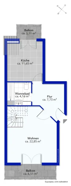 Darstellung Wohnung