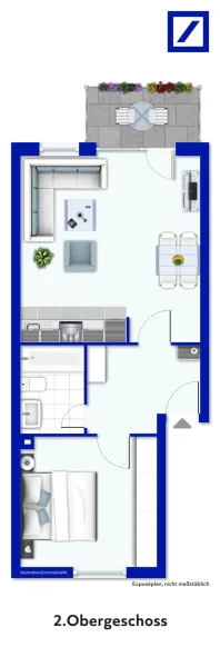 Grundriss 2. Obergeschoss