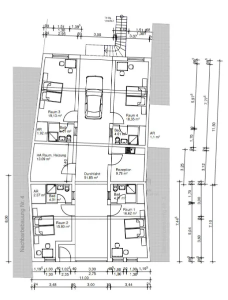 Grundriss EG Neubau