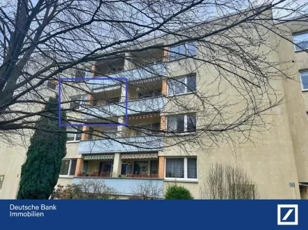 Balkonansicht - Wohnung kaufen in Bremen - Stadtwohnung mit Balkon...Etagenwohnung im Stadtteil Bremen/Vahr