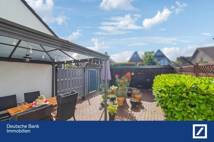 Terrasse - Wohnung kaufen in Bremen - Maisonette Wohnung mit großzügiger Terrasse (Energieklasse B)