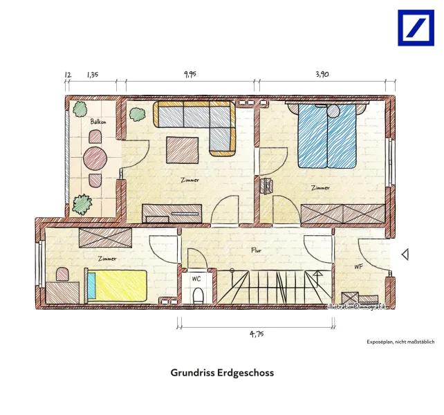 Grundriss Erdgeschoss