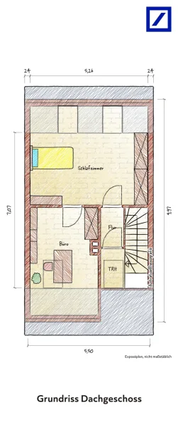 Grundriss Dachgeschoss