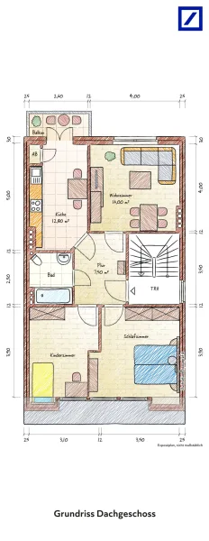 Grundriss Dachgeschoss