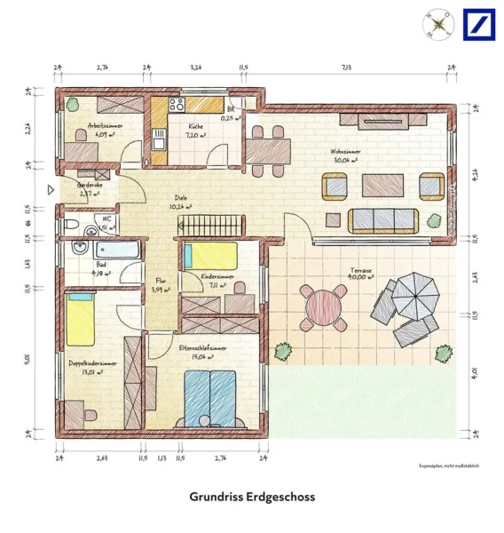 Grundriss Erdgeschoss