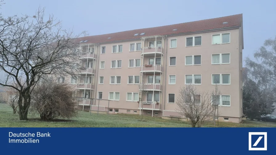 Gartenansicht - Wohnung kaufen in Am Ettersberg - Schöne 3 1/2 Zimmer Wohnung am ruhigen Ortsrand 