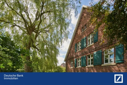 Hausansicht - Haus kaufen in Ascheberg - *Historischer Hof in Ascheberg*4 Wohneinheiten in 3 Gebäuden- Drittelung des Hofes möglich!