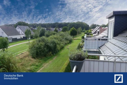 Balkon - Wohnung kaufen in Münster - Moderne Wohnung mit  "LOGEN-PLÄTZEN" in Amelsbüren