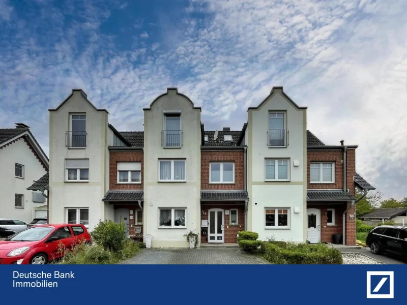 Hausansicht - Haus kaufen in Münster - Modernes Reihenmittelhaus in ruhiger, familienfreundlicher Lage