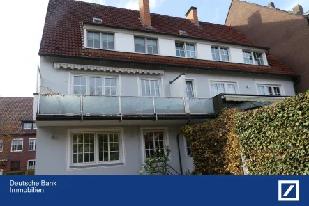 Rückansicht - Wohnung kaufen in Münster - Schöner wohnen...in TOP-Lage im Kreuzviertel