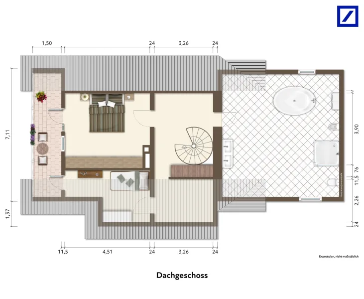 Dachgeschoss Nr.22