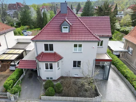 Vorderansicht - Haus kaufen in Halberstadt - Exklusives Wohnjuwel – Villa mit Charme und Eleganz bester Lage in Halberstadt