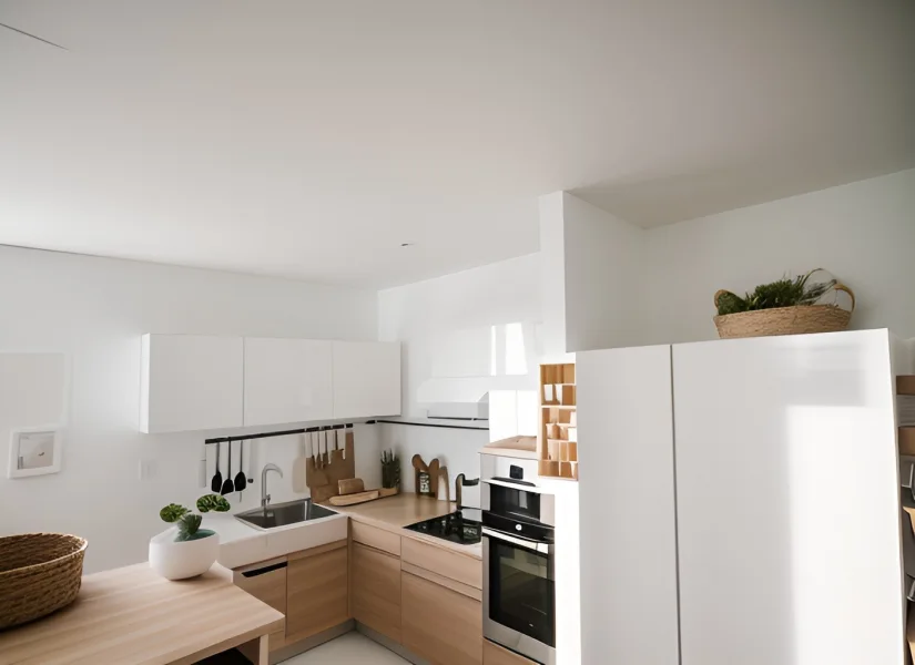 Küche WE 12-1 Ausbaubeispiel - Wohnung kaufen in Erfurt - 2x Apartment voll vermietet und Energieneutral NEU !!!! 