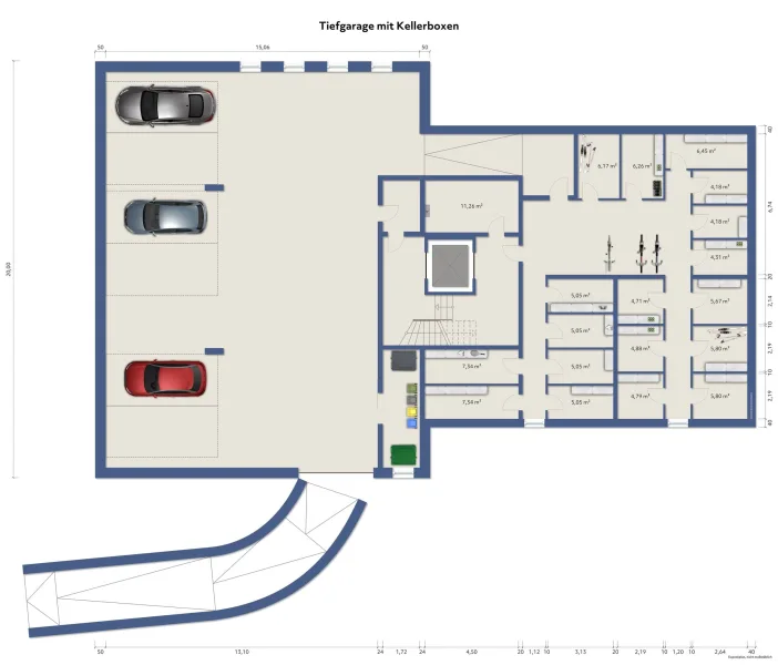 GR Tiefgarage mit - Wohnung kaufen in Ilmenau - 2- 5 RWE im Neubau in Ilmenau 