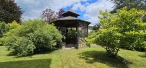 Pavillon im Garten