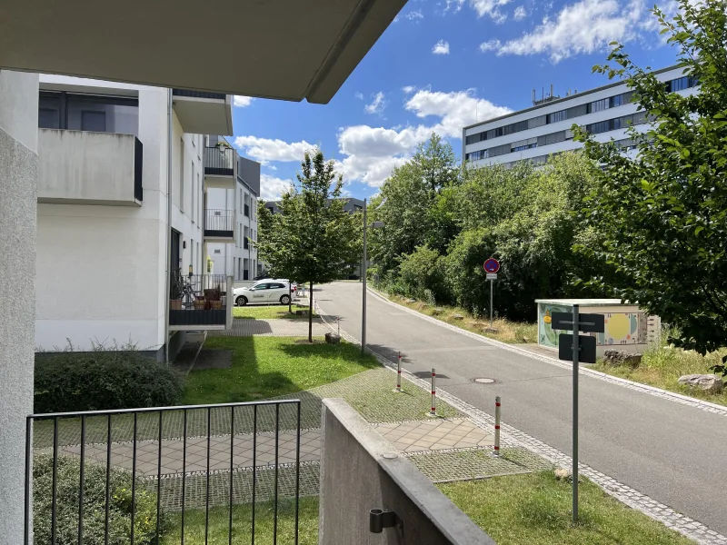 Balkon Ansicht links