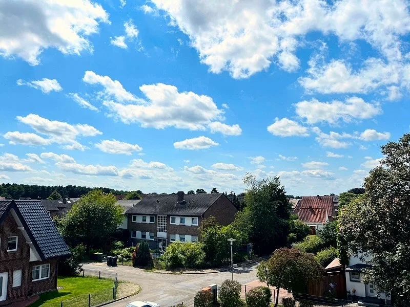 Blick vom Balkon