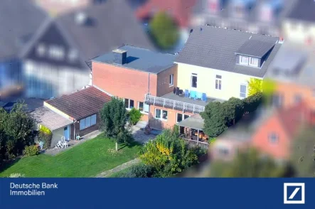 Luftbild - Haus kaufen in Lengerich - Wohnen und arbeiten in der Fußgängerzone!!!