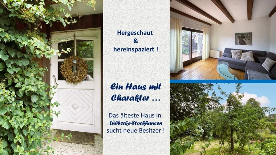  - Haus kaufen in Lübbecke - Hereinspaziert ... Nach einiger Initiative lässt es sich hier annehmlich Wohnen (und Arbeiten) !