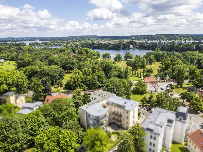 Direkt am "Neuen Garten"