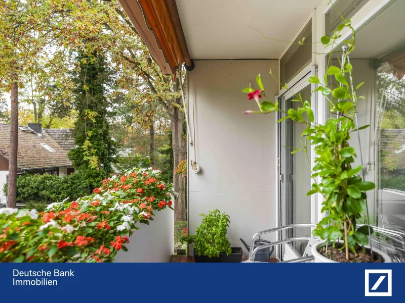 Balkon 2 - Wohnung kaufen in Berlin - Wald trifft Weitblick – Ihre 5-Zimmer-Oase mit Kreativpotenzial und Parkplatz-Luxus!