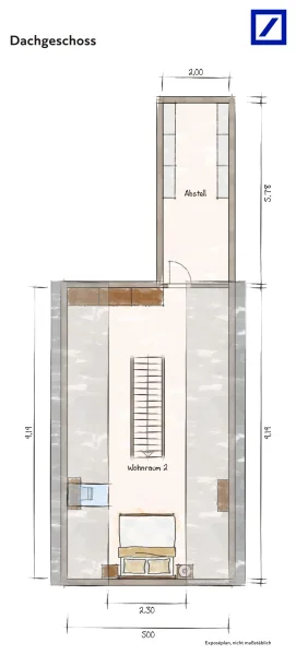 Grundriss Dachgeschoss