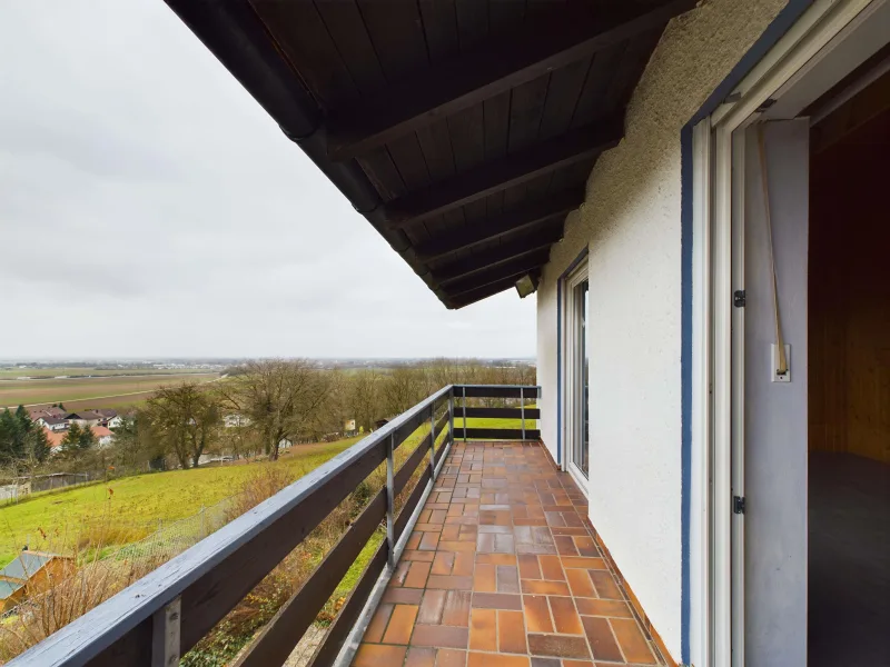 Balkon mit Ausblick