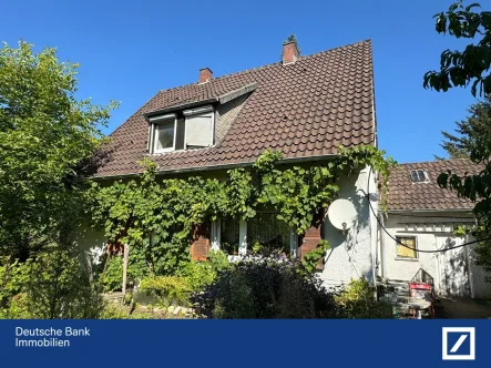 Gebäuderückseite - Haus kaufen in Soest - Reserviert! Aus dem Dornröschenschlaf befreien oder Ihren Neubau realisieren