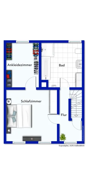 Grundriss Obergeschoss