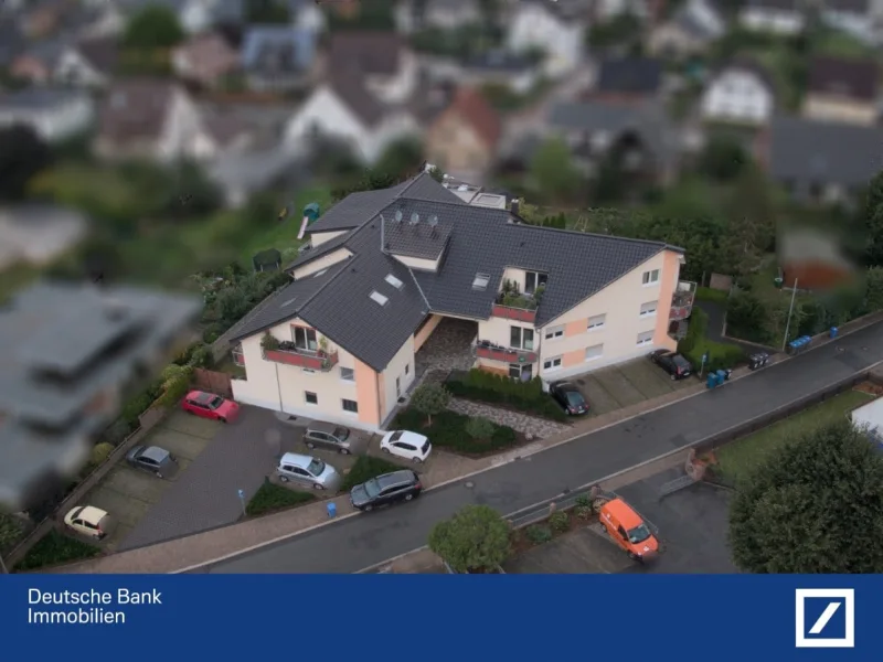 Ansicht oben - Haus kaufen in Bad Oeynhausen - Mehrfamilienhaus in Bad Oeynhausen Werste. (Effizienz 70)