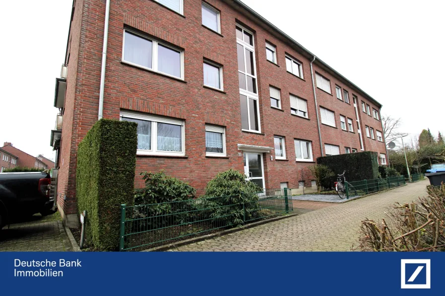 Außenansicht - Wohnung kaufen in Wesel - Gepflegte 3-Zimmer Dachgeschosswohnung mit toller Loggia in Wesel-Flüren