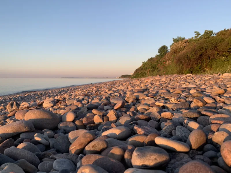 Strand in der Abendsonne