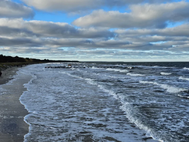 Ostsee bei Sturm