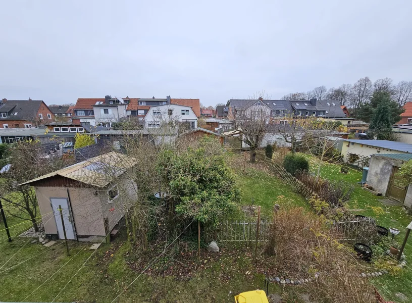 Ausblick in den Garten