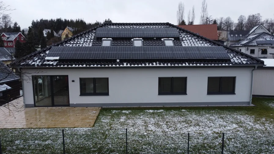 Gartenansicht - Haus kaufen in Weißenborn - Exklusives Wohnerlebnis der Extraklasse auf über 200 m²!