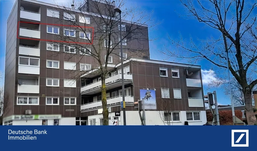 Außenanischt - Wohnung mieten in Gütersloh - Reserviert* 4 ZKB-Wohnung in der Nähe vom Mohnspark mit Loggia, Stellplatz, Aufzug und Kellerraum!