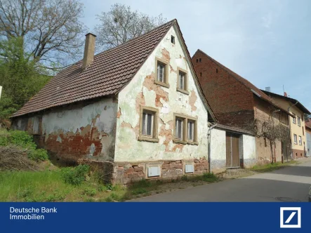 Sicht von der Straße - Haus kaufen in Kraichtal - Zeit für etwas Neues.....