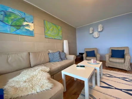 Wohnzimmer - Wohnung kaufen in Hannover - 3-Zimmer Wohnung mit atemberaubender Aussicht! 