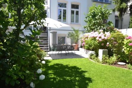 Terrasse - Haus kaufen in Bonn - Eleganz und Exklusivität - hochwertig sanierteGründerzeitvilla im ruhigen Musikerviertel 