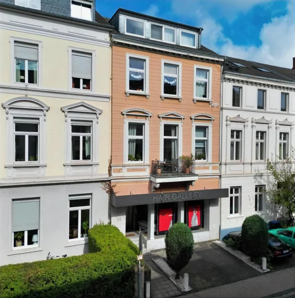 Frontansicht - Haus kaufen in Bonn - Gründerzeitvilla als Kapitalanlage in der Bonner Südstadt!(ca. 185m² Wfl. + ca. 128m² Gewerbefl.)