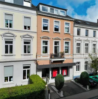 Frontansicht - Haus kaufen in Bonn - Gründerzeitvilla als Kapitalanlage in der Bonner Südstadt!(ca. 185m² Wfl. + ca. 128m² Gewerbefl.)