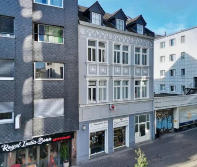 Außenansicht - Haus kaufen in Bonn - Herrliches Gründerzeithaus in Herzen von Bonn(ca. 397 m²  Wohnfläche + ca. 128m² Gewerbefläche)