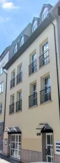 Vorderseite Haus  - Wohnung kaufen in Köln - Hochwertig - ruhig - hell - große Dachterrasseim Mauritiusviertel (direkt am Cäcilienviertel)