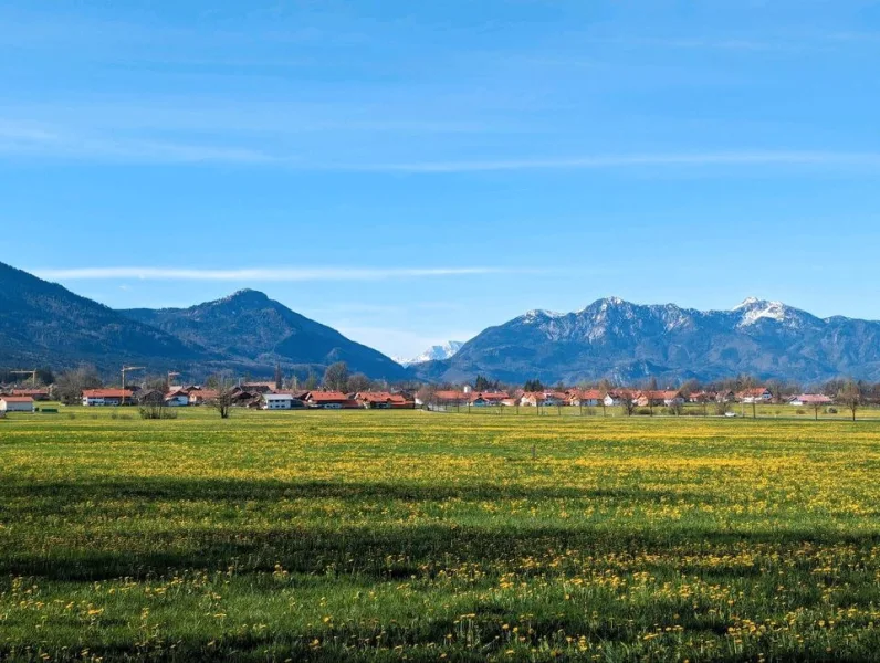 Umgebung - Grundstück kaufen in Bichl - Baugrundstück für Ein- / Zwei-Familienhäuser Raum Bad Tölz - Wolfrathshausen.