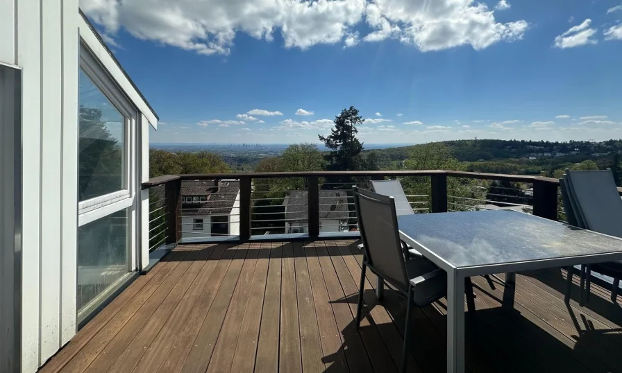 Dachterrasse mit Ausblick