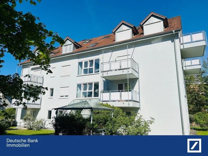 Aussenansicht - Wohnung kaufen in Konstanz - Moderne 1-2-Zimmer-Maisonette-Wohnung mit Balkon