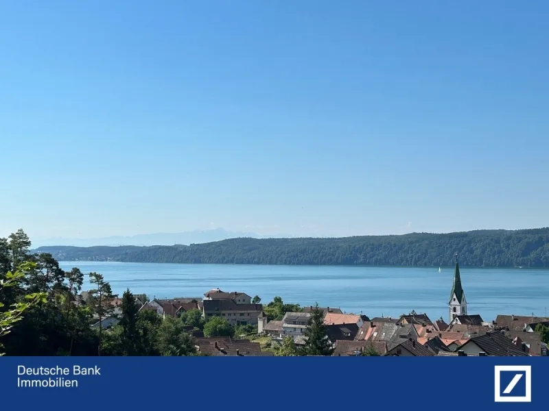 beeindruckende Seesicht - Haus kaufen in Sipplingen - 180°-Seesicht-Domizil für Individualisten mit Sonnen-Terrassen und Balkon