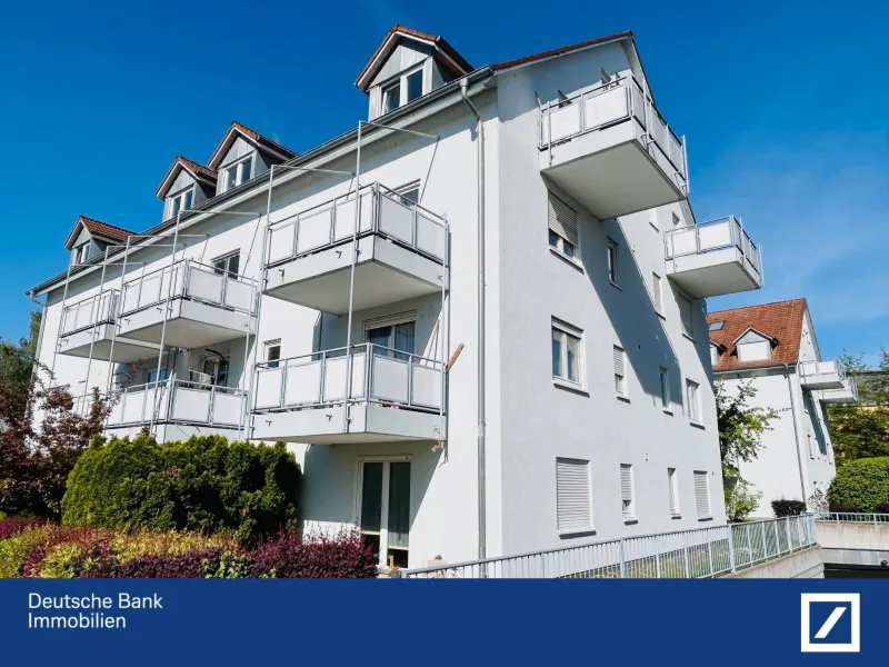 Aussenansicht - Wohnung kaufen in Konstanz - Helle 1-Zimmer-Wohnung mit Balkon